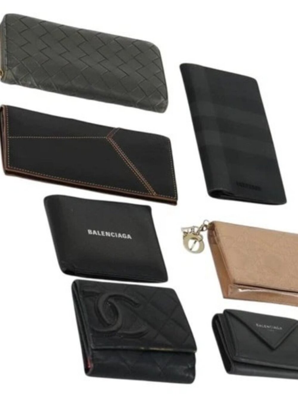 CHANEL Balenciaga Christian Dior Burberry Loewe BOTTEGA VENETA 7 Set Auth 160339